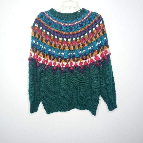 Vintage Handmade I.V.Y Sweater - Picture 1 of 8